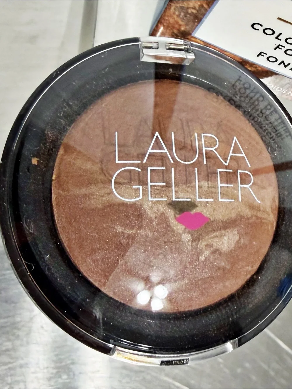 Laura Gellar Baked Balance-N-Brighten Color Correcting Foundation DEEP - NIB